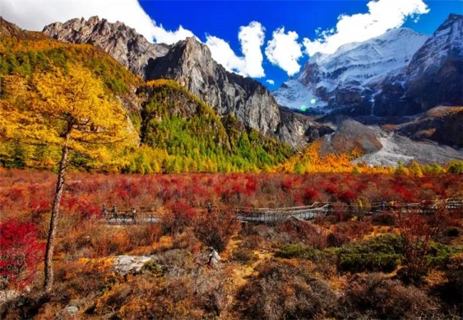 云南旅游攻略稻城亞丁的秋天， 美到炸裂了！??！