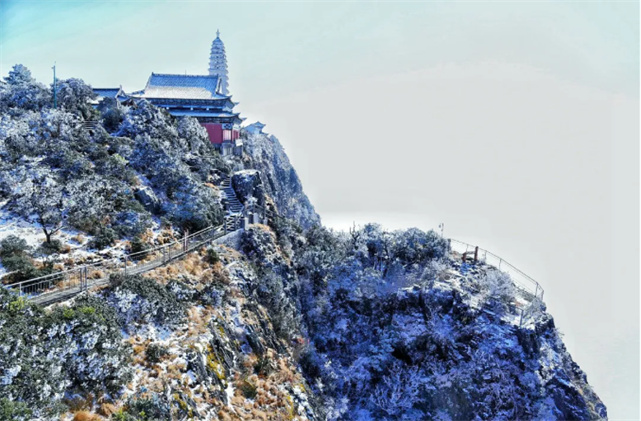 冬季在大理，看美麗的冰雪世界